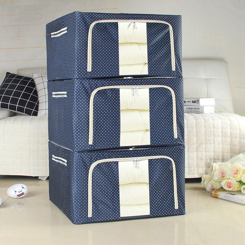 (🔥NEW YEAR HOT SALE-50% OFF🌟)Oxford Cloth Steel Frame Storage Box