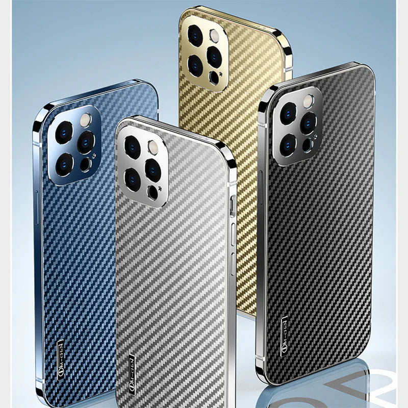 Carbon Fiber Suitable For Apple 13 Mobile Phone Case Protective Cover