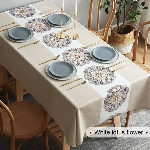 Anti-Severe Oil Stain Tablecloth/coffee table mat